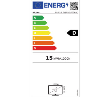 HP E-Series E24i G4 - 9VJ40AA - 24 inch